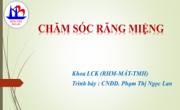 CHĂM SÓC RĂNG MIỆNG