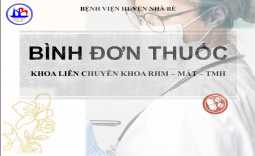 BÌNH ĐƠN THUỐC KHOA LIÊN CHUYÊN KHOA