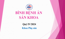 BÌNH BỆNH ÁN SẢN KHOA