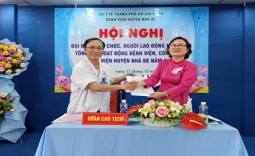 HỘI NGHỊ ĐẠI BIỂU VIÊN CHỨC, NGƯỜI LAO ĐỘNG NĂM 2025 TẠI BỆNH VIỆN HUYỆN NHÀ BÈ